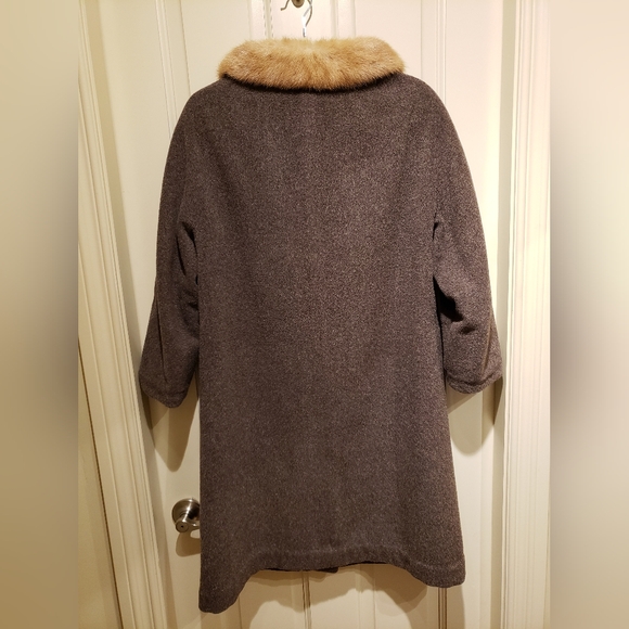 Vintage Mohair and Wool Coat - Picture 2 of 8